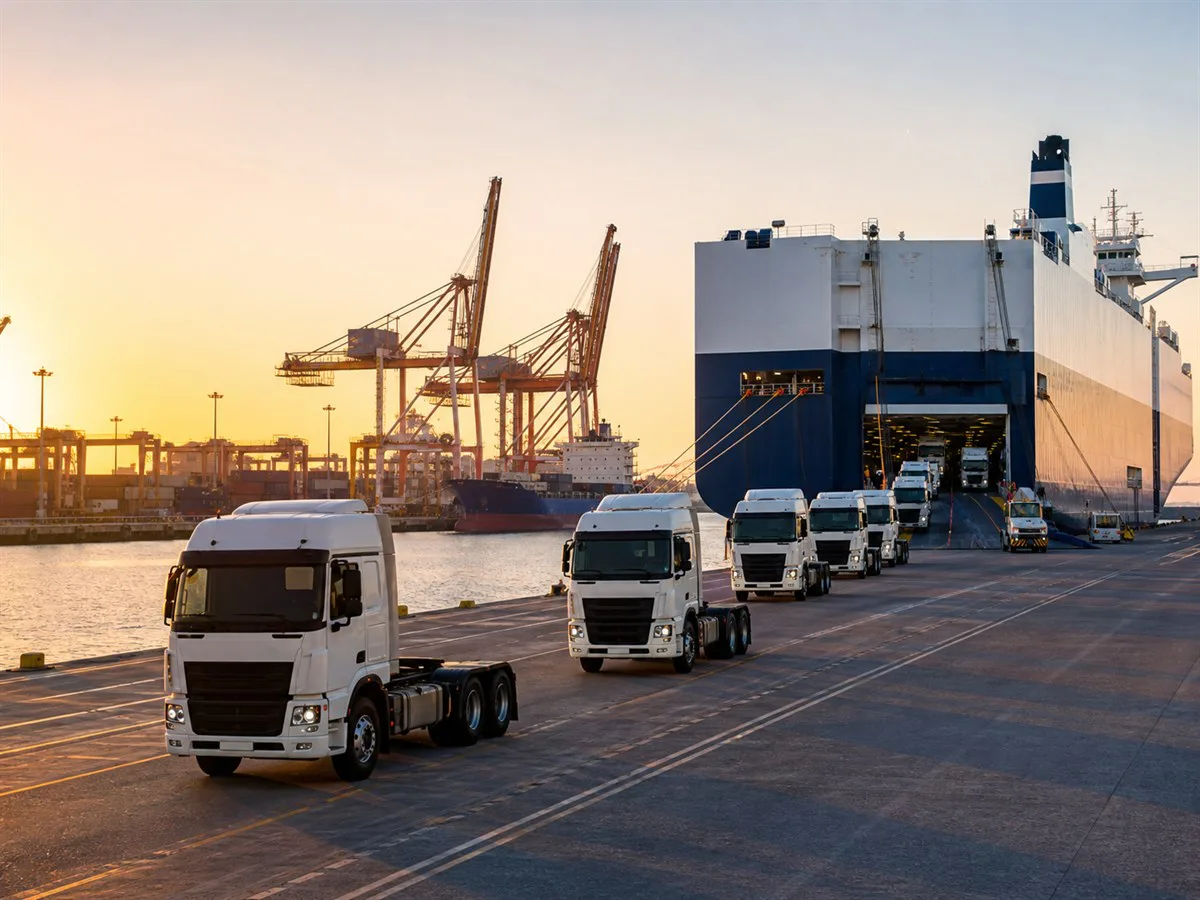China vehicle supply.Global project perspective.